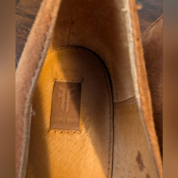 Frye Sienna Tan Women's Ballet Flats, Size 8.5 - Picture 2 of 5